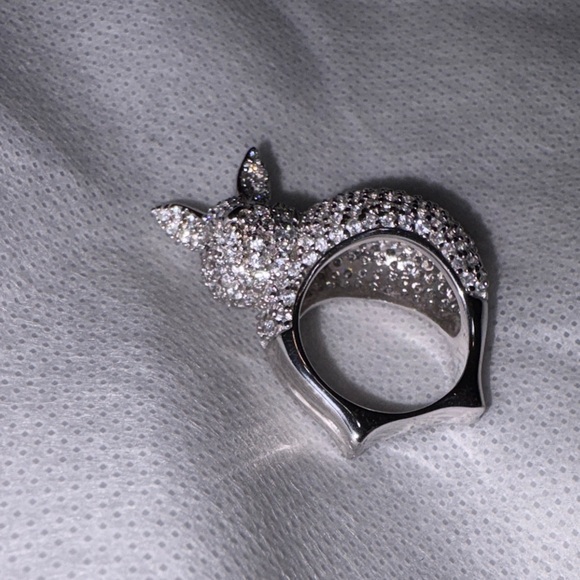 925 Silver Rabbit Ring - Picture 5 of 5